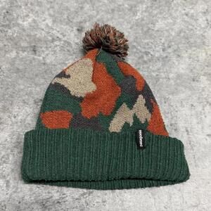 Patagonia Powder Town Beanie Camo Youth